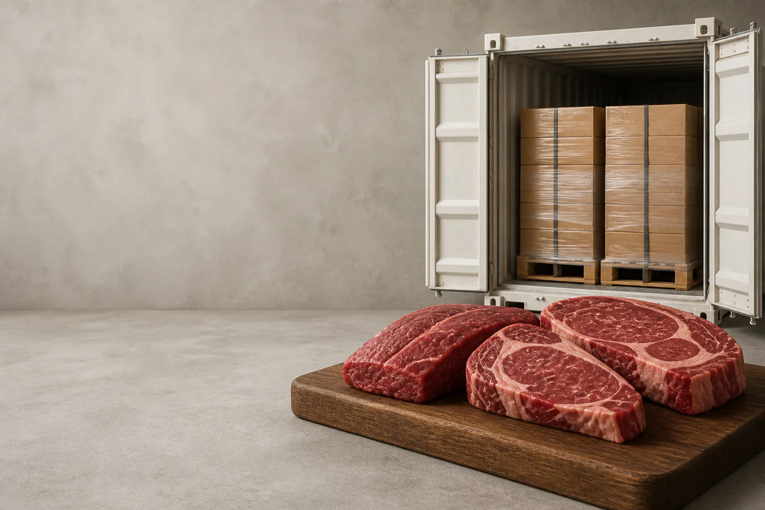 Said the US would buy Argentine beef and that doing so would bring down American beef prices